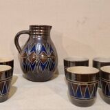 Ceramic cider/beer service - Art Deco - Zoller