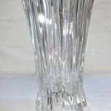 Vase ancien art déco cristal décoration fleur pot