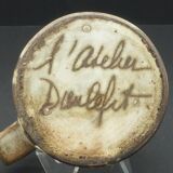 Chope a bière en céramique vintage 1960 Jacques Pouchain Atelier Dieulefit