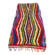 Boucherouite vintage Moroccan rug, Azilal berber area rug