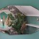 Miroir mural ancien style art deco