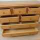Chest of drawers with 7 drawers in solid pine