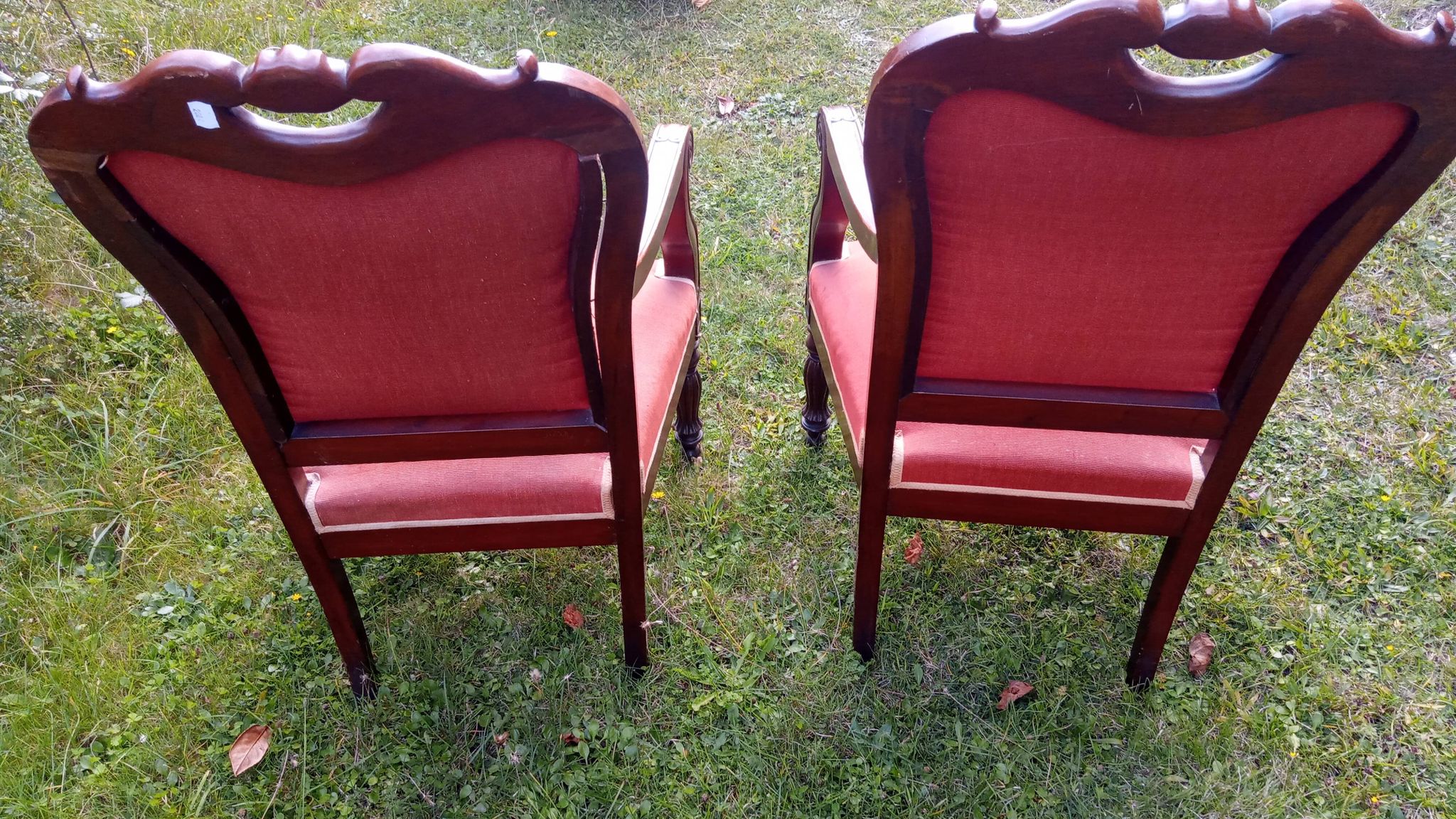 Pair of armchairs