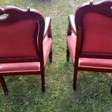 Pair of armchairs