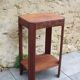 Pedestal table Art deco bedside table