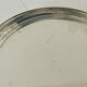 Silver plated butter dish with crystal insert by Ercuis, original box