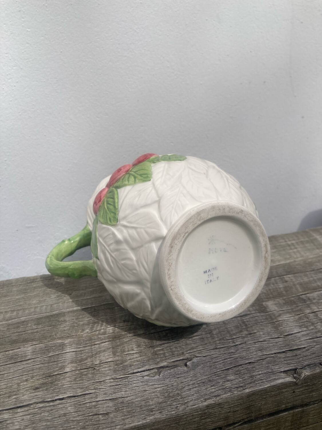 Ceramic fruit slush pitcher