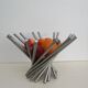 Foldable fruit basket design, stainless steel