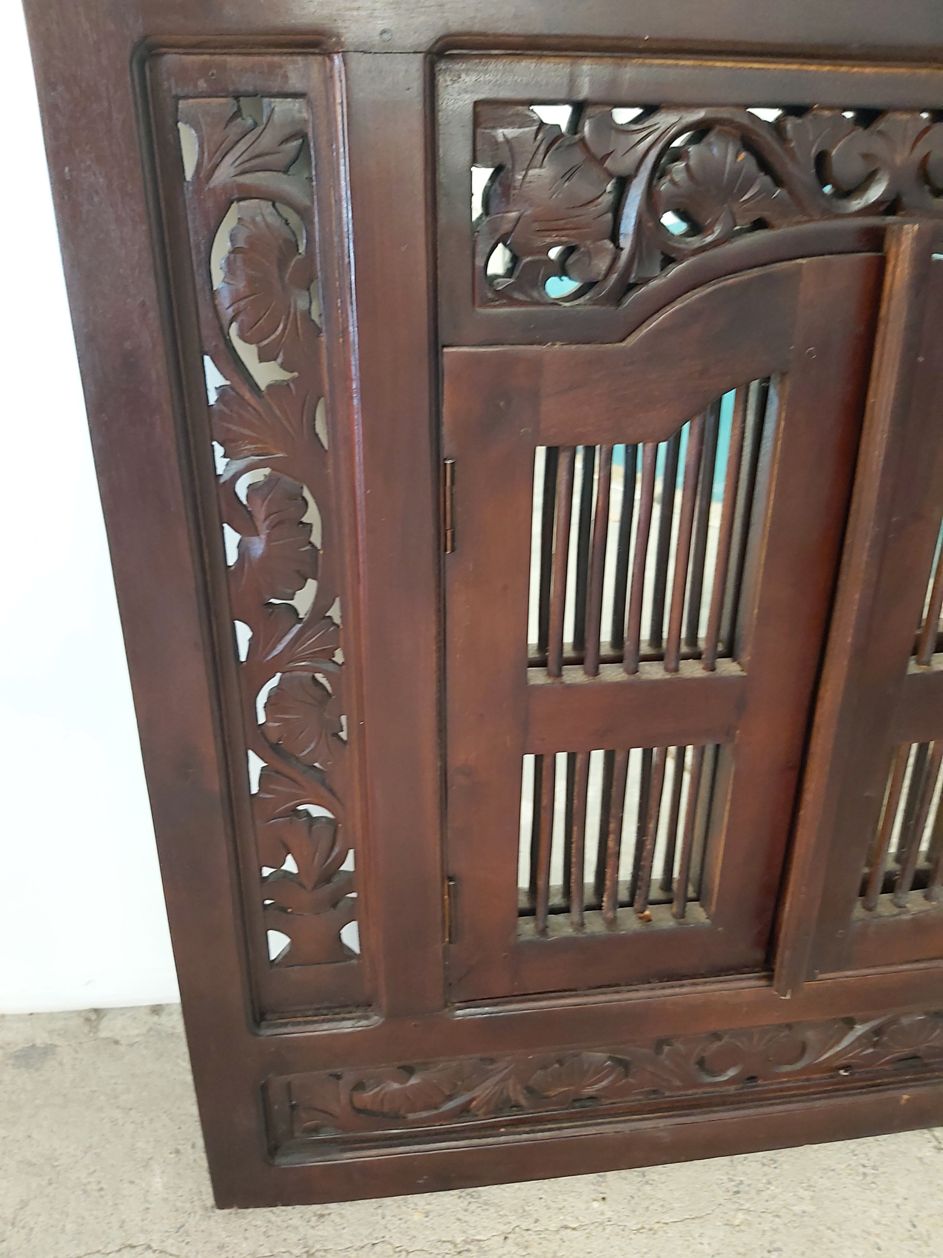 Indonesian window mirror