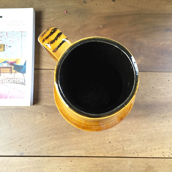 Vase Scheurich jaune Germany