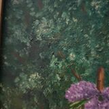 Signed canvas painting