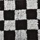 2x10 Checkered Moroccan Runner Rug 70x302Cm SK 242433