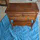 Regency style cherrywood pedestal table