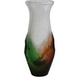 Vase en verre d'art des années 1970 par Frantisek Spinar - Modèle 7609/23