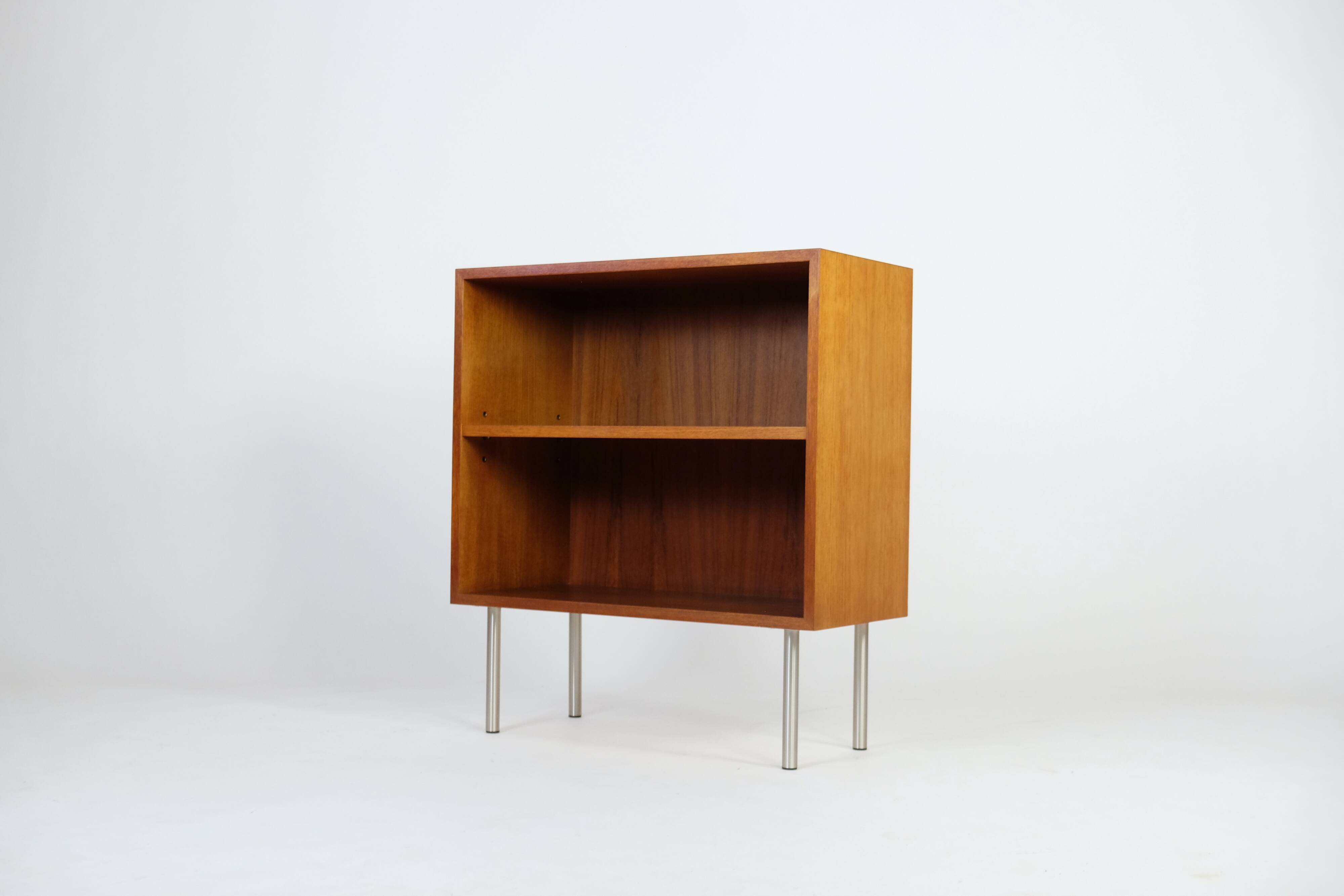 Mid-century teak shelf bookcase chest of drawers shelf 60s vintage 70s