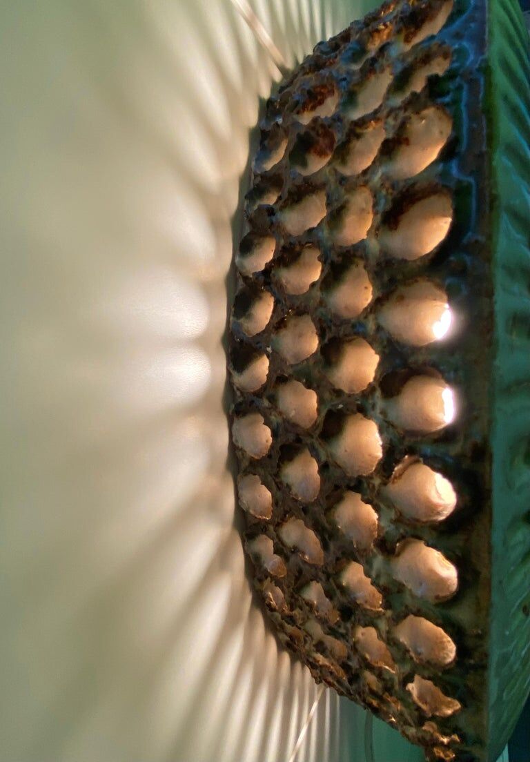 Mid-century ceramic wall lam