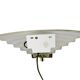 Happy Light - Vintage wall lamp - Hollywood Regency style - pressed glass -