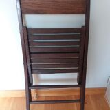 Chaise pliante en bois