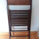 Chaise pliante en bois