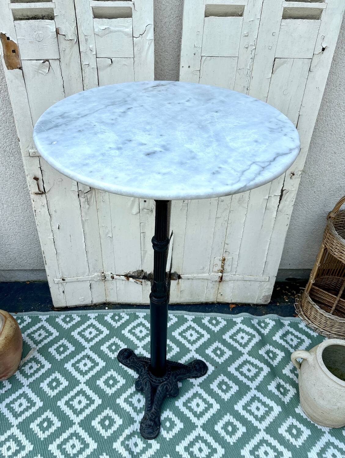 High bistro table