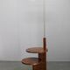 Art Deco floor lamp with shelves, Czechoslovakia, 1930s