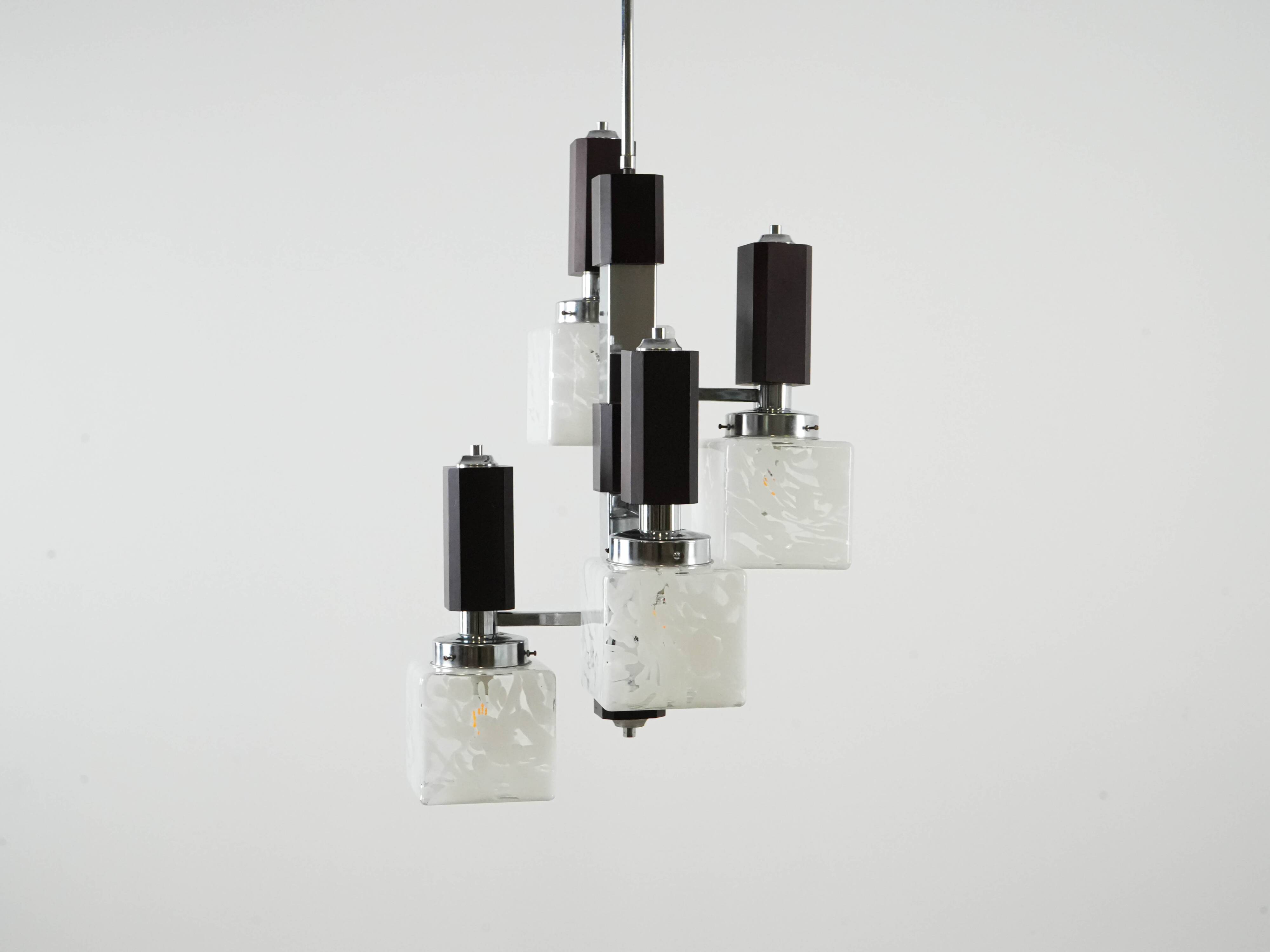 Pendant lamp, Italian design, 1970s, manufactured in Italy
