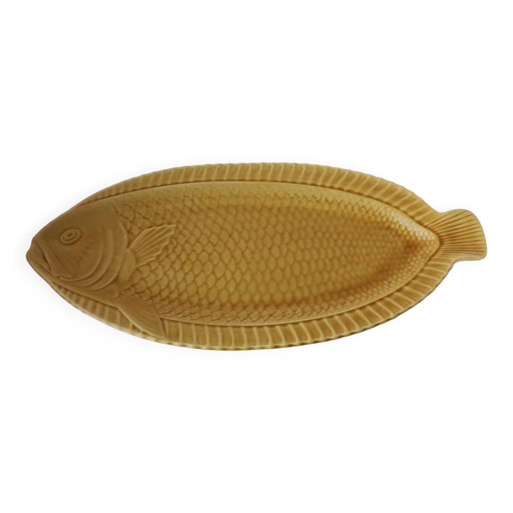 Plat a poisson en faience de vallauris