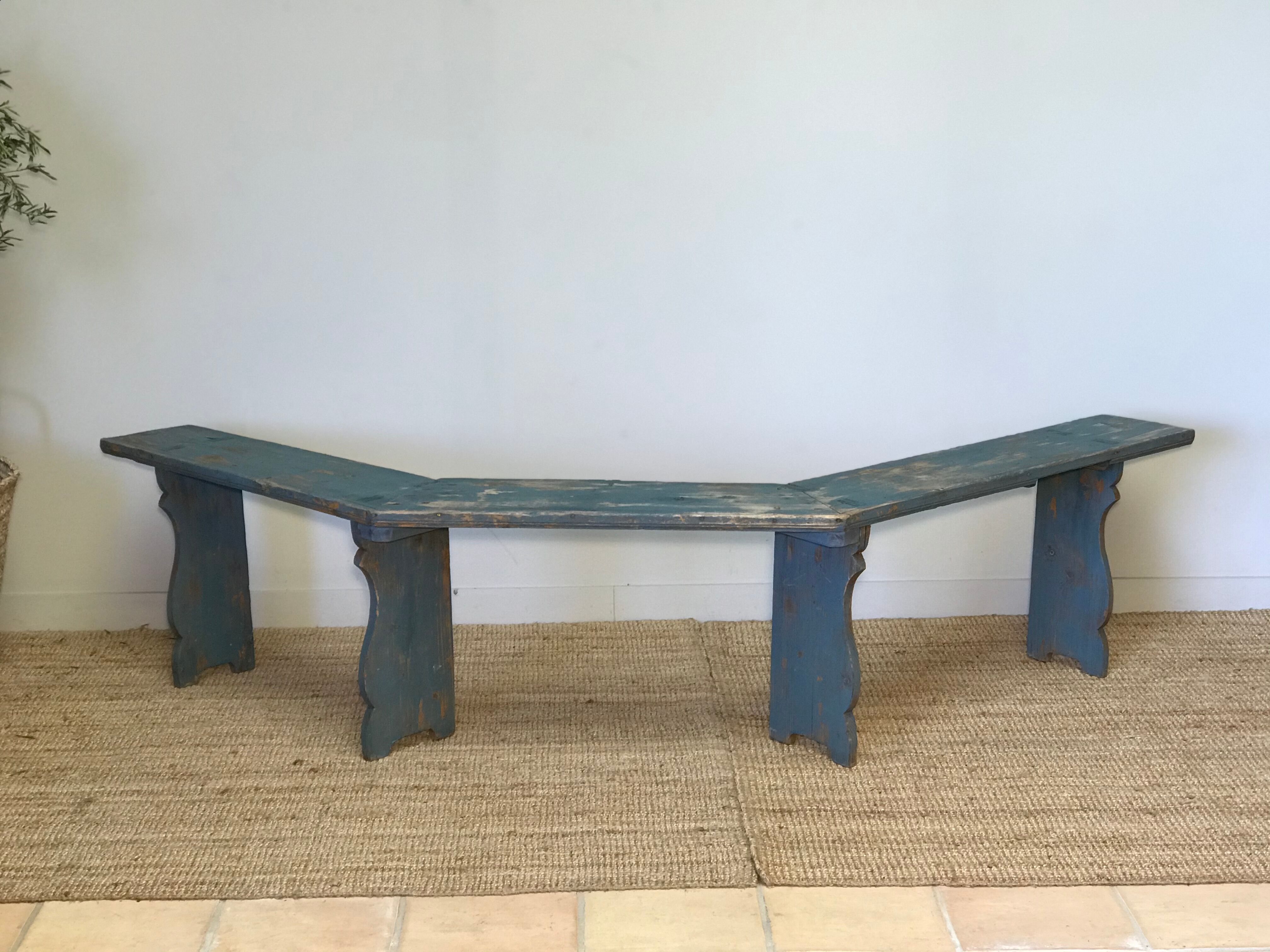 Corner bench 1920