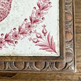 Ironstone trivet with birds