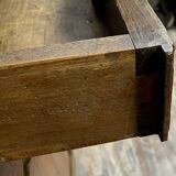 Pretty Rustic Louis XV Period Buffet in solid walnut and oak circa 1750
