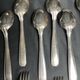 Tableware, silver-plated cutlery Argenta hallmark around 1970