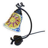 Butterfly mosaic table lamp