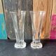 Paire verres pastis anciens marque de dosage art déco