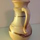 Vase ball scheurich vintage beige ceramic