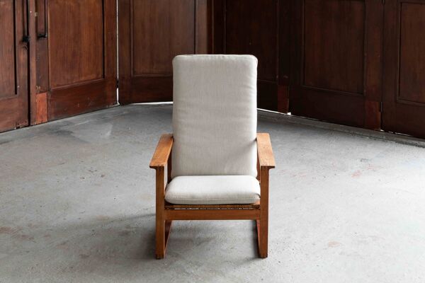 Fauteuil “model 2254” de Borge Mogensen pour Fredericia, Danemark, années 1950