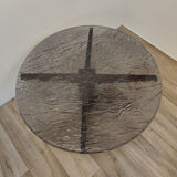 Vintage coffee table in resin and rosewood around 1960