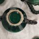 Vallauris green tea set – 1960s