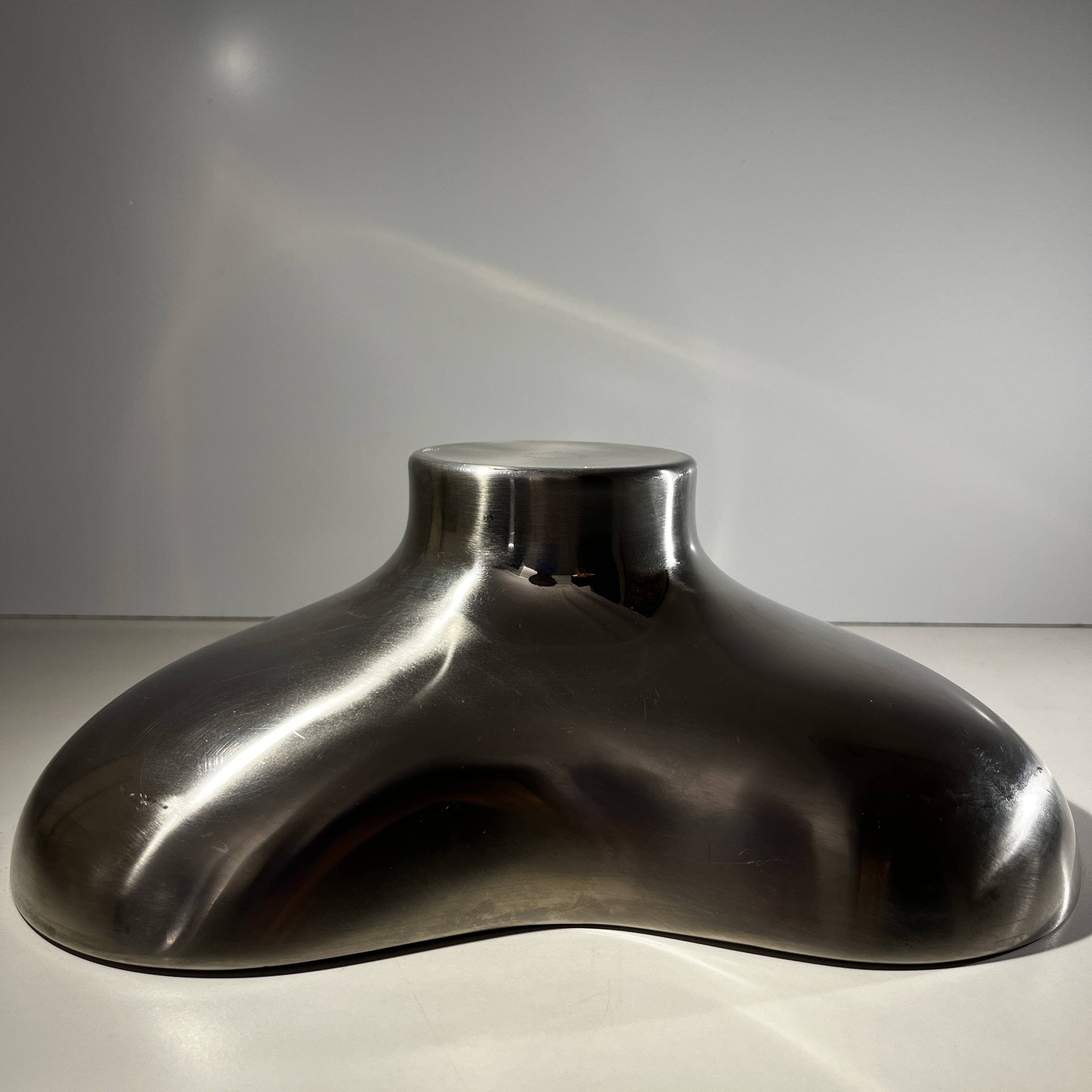 Tripartite dish, stainless steel, Georg Jensen, Denmark 1970s