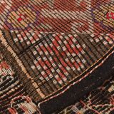 Rug For Living Room Red Turkish Kilim Rug, 151x336Cm