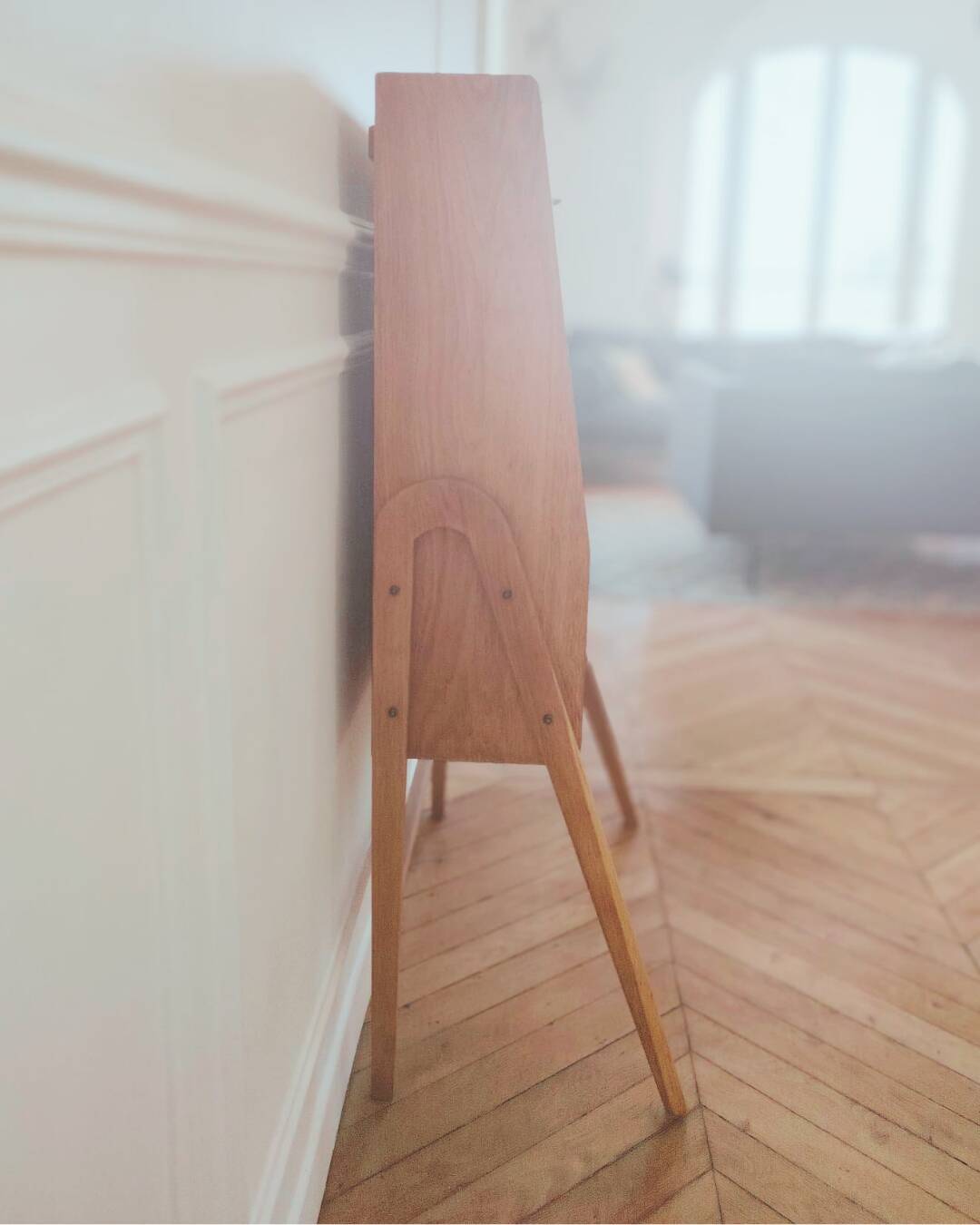 Renovated vintage Scandinavian secretary, 1950s-60s.