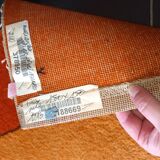 Tapis vintage 1970 Space Age