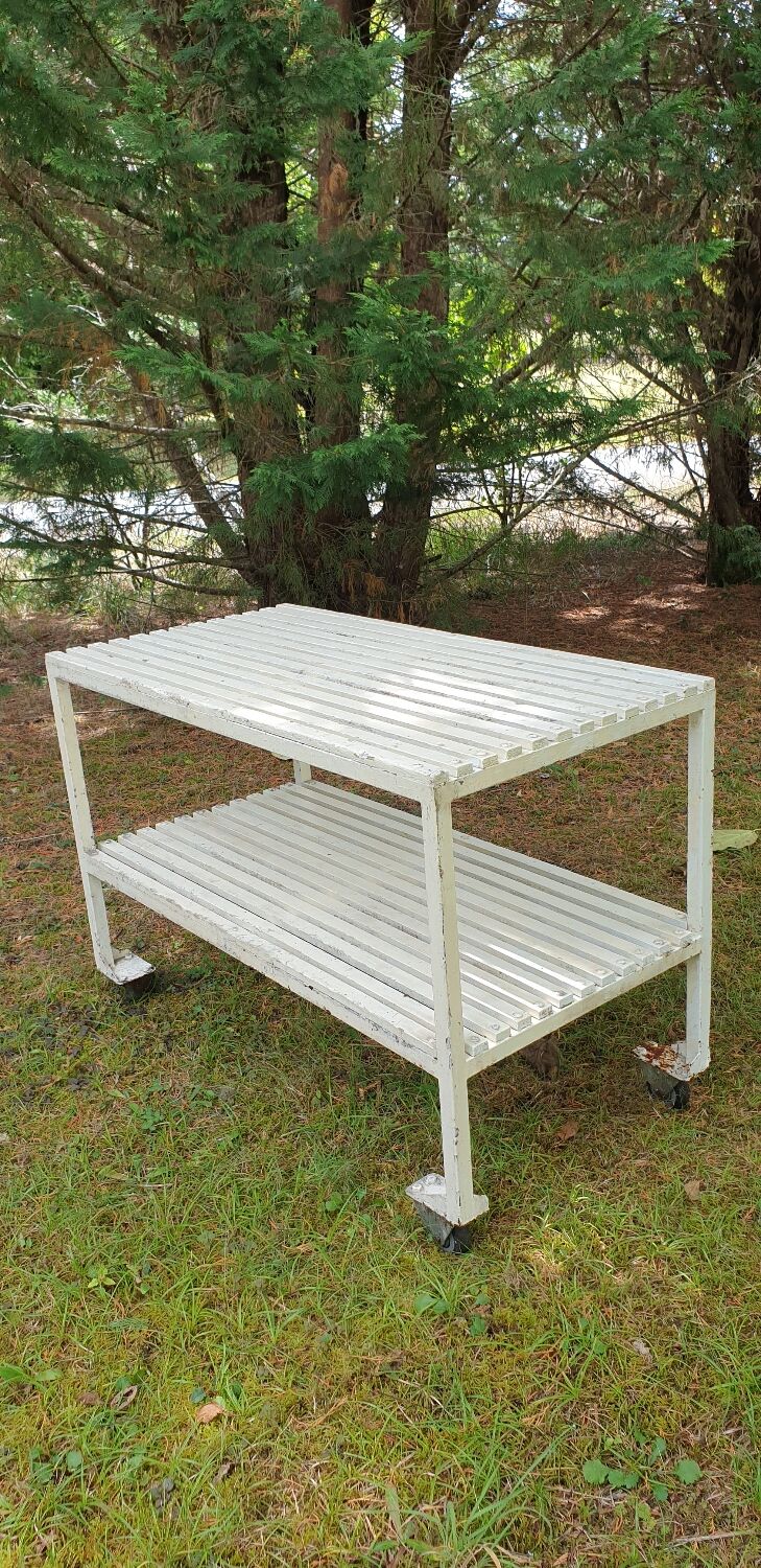 Butcher's trolley, professional furniture