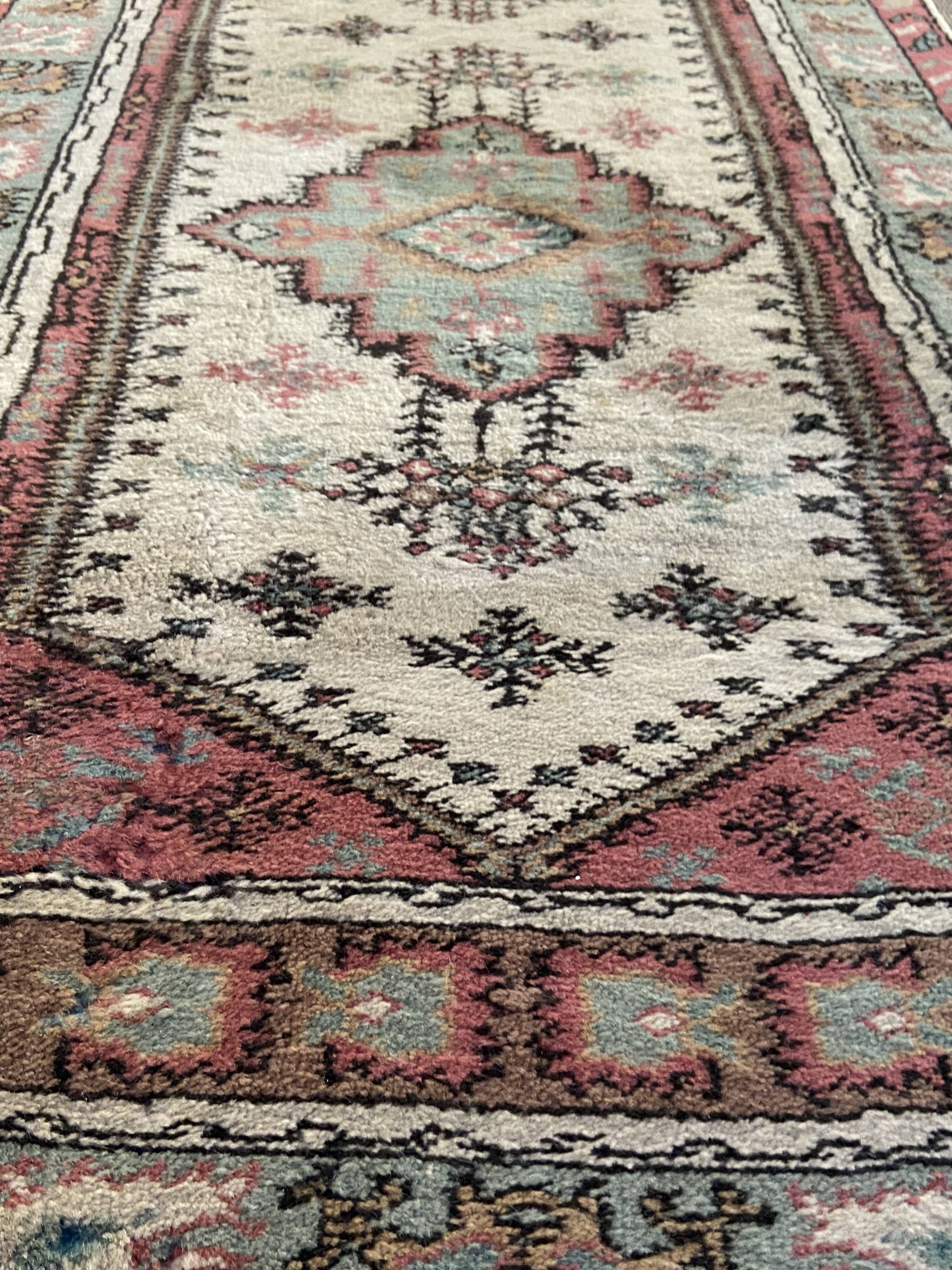 Oriental rug gallery hallway rug wool handmade Afghanistan