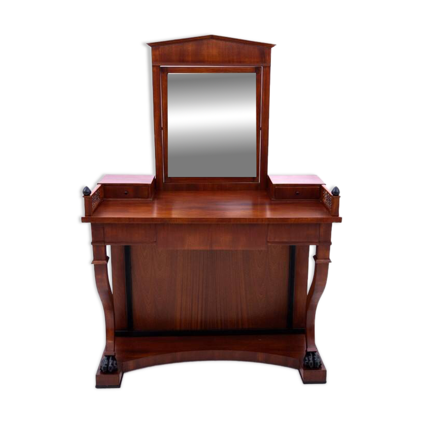 Antique dressing table from Northern Europe, circa 1880. After renovation.