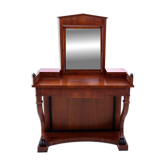 Antique dressing table from Northern Europe, circa 1880. After renovation.