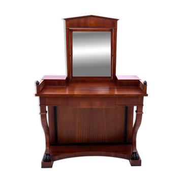 Antique dressing table from Northern Europe, circa 1880. After renovation.
