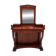 Antique dressing table from Northern Europe, circa 1880. After renovation.