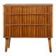 Vintage Midcentury Satinwood Chest Of Drawers / Tallboy. Delivery. Modern /