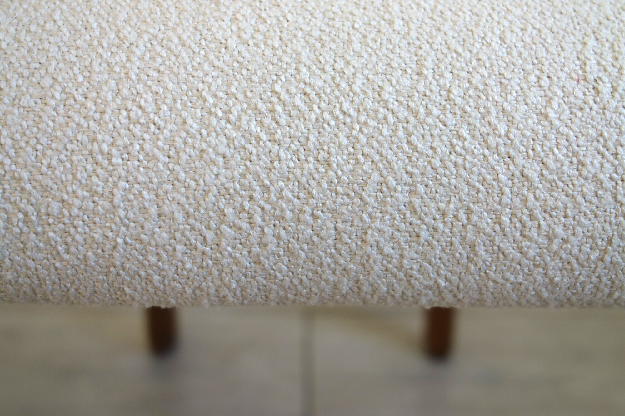 Vintage wooden armchair and thin buckle