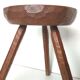 Wood tripod stool